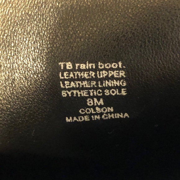 Tory Burch Rubber Rain Boots - Picture 11 of 16